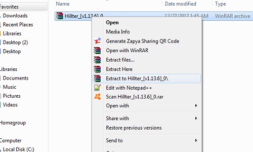 The package could not be installed 
